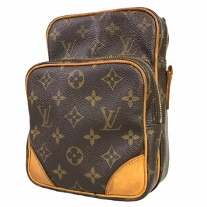 【1円～】 ルイヴィトン LOUIS VUITTON バッグ ショルダーバッグ アマゾン モノグラム M45236 TH1000 ブラウン レザー 中古