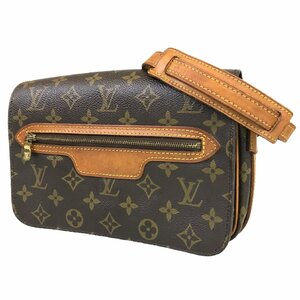 【1円～】 ルイヴィトン LOUIS VUITTON バッグ ショルダーバッグ モノグラム レザー ブラウン サンジェルマン24 M51210 NO0910 中古