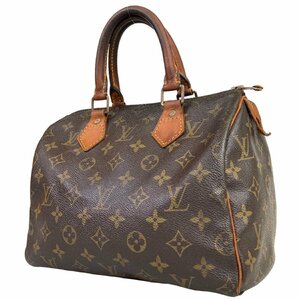 【1円～】ルイヴィトン LOUIS VUITTON バッグ ハンドバッグ ボストンバッグ モノグラム スピーディ25 M41528 SP1905 レザー ブラウン 中古