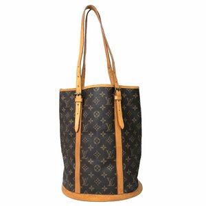 【1円～】ルイヴィトン LOUIS VUITTON バッグ ハンドバッグ トートバッグ バケットGM M42236 モノグラム レザー 中古