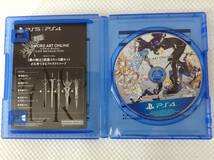 ghQ760; SONY PlayStation PS4 中古 ソフト ソードアート・オンライン ラスト リコレクション_画像3