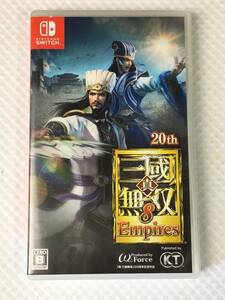 goQ791; 送料無料 Switchソフト 真・三國無双8 Empires ※端子に汚れ有