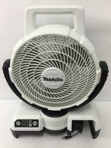 slR301# free shipping Makita rechargeable fan CF203D dirt have *AC adaptor attached 