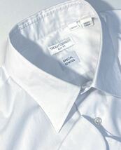 ◆スーツカンパニー/SPECIAL SEWING/ワイシャツ/長袖/EASY CARE/白シャツ/メンズ/size41-84/ホワイト/ネコポス発送_画像5
