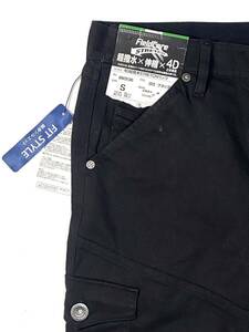 * new goods unused goods / field core /4D super water-repellent STRETCH pants / work pants / working clothes / men's /sizeS/ black 