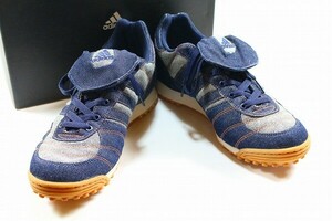 希少 アディダス adidas CALCETTO 4DN 箱付 シューズ スニーカー リーバイス コラボ フットサル 靴 限定 28.0 デニム メンズ [866975]