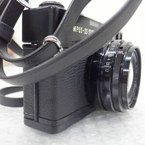 D504-80 OLYMPUS 35 SP オリンパス 35 SP レンジファインダー ブラックボディー ｆ＝42㎜ 1：1.7 コンパクトカメラ ケース付・元箱の画像6