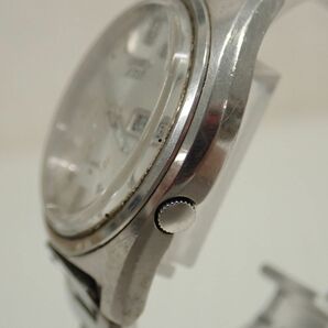 D582-60-M SEIKO  セイコー アクタス 7019-8010 21石 デイデイト 自動巻き シルバー文字盤 メンズ腕時計 中古稼働品 レターパックの画像8