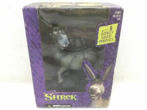 KG021-100【未開封保管品】マクファーレン トイズ シュレック ドンキー フィギュア SHREK with5 Donkey sound phrases/レアt