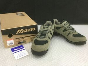 D678-80【未使用保管品】ミズノMIZUNO ベルグ スエード トレッキングシューズ BA スニーカー 登山靴 26.5cm 箱付き/t