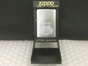 KG057-60-M【火花確認済み 美品】ZIPPO ジッポー ORIGINALロゴ オリジナル ブラッシュド加工 1997年製/ケース付きt