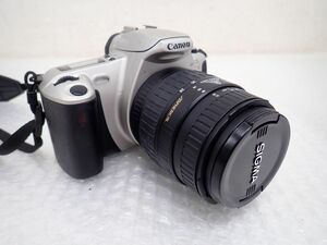 D866-60　CANON キャノン 一眼レフフィルムカメラ EOS Kiss3・KissⅢ、レンズ SIGMA ZOOM 28-80 3.5-5.6Ⅱ　取扱説明書　中古稼働品