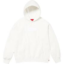 【L】23F/W Supreme Box Logo Hooded Sweatshirt White シュプリーム （ボックスロゴフーディ） 新品未使用 アーカイブ_画像3