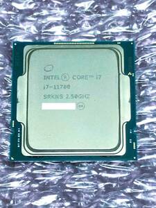 Intel Core i7-11700 2.5GHz 第11世代 中古品 LGA1200 i7 11700 Rocket Lake TB4.9GHz 8C/16T/16M