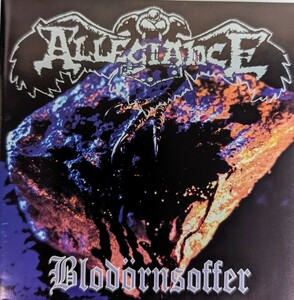 「1st Press」ALLEGIANCE　Sweden　Black Death Viking Heavy Metal　ブラック デス ヴァイキング ヘヴィメタル　輸入盤CD　2nd