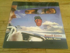 ★未開封！LP：RUSSELL SIMINS PUBLIC PLACES ラッセル・シミンズ：exジョン・スペンサーJon Spencer Blues Explosion：US盤：Grand Royal