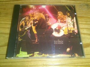 ●即決！CD：NEW YORK DOLLS IN TOO MUCH TOO SOON ニューヨーク・ドールズ