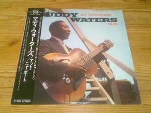 LP：MUDDY WATERS AT NEWPORT 1960 マディ・ウォーターズ アット・ニューポート：帯付