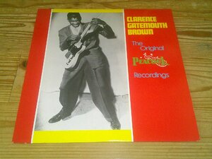 LP：CLARENCE GATEMOUTH BROWN THE ORIGINAL PEACOCK RECORDINGS ゲイトマウス・ブラウン：カナダ盤