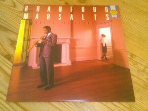 LP：BRANFORD MARSALIS ROMANCES FOR SAXPHONE クラシカル・ロマンス ブランフォード・マルサリス