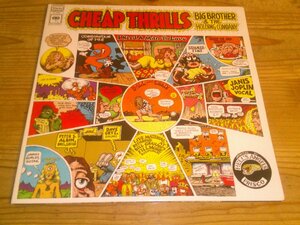 LP：CHEAP THRILLS BIG BROTHER AND THE HOLDING COMPANY Janis Joplin チープ・スリル ジャニス・ジョプリン：US盤