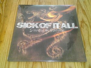 ★未開封！LP：SICK OF IT ALL SCRATCH THE SURFACE シック・オブ・イット・オール：US盤