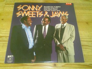 LP：SONNY, SWEETS & JAWS RECORDED LIVE AT BUBBA'S ザ・ラスト・ビッグ・ジャム ソニー・スティット SONNY STITT：帯付
