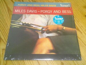 LP：MILES DAVIS PORGY AND BESS ポギーとベス マイルス・デイビス：被せ帯付：シュリンク付