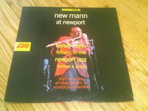 LP：HERBIE MANN NEW MANN AT NEWPORT ハービー・マン：US盤