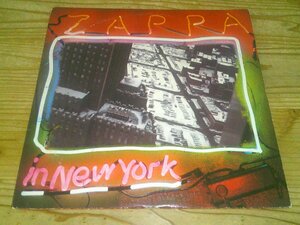 LP：FRANK ZAPPA ZAPPA IN NEW YORK フランク・ザッパ：US盤：2枚組