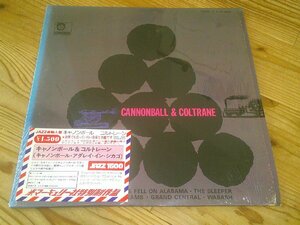 LP：CANNONBALL ADDERLEY & JOHN COLTRANE キャノンボール コルトレーン：US盤：シュリンク付