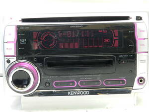 KENWOOD 2DINサイズCD/MDデッキ DPX-50MD 動作品