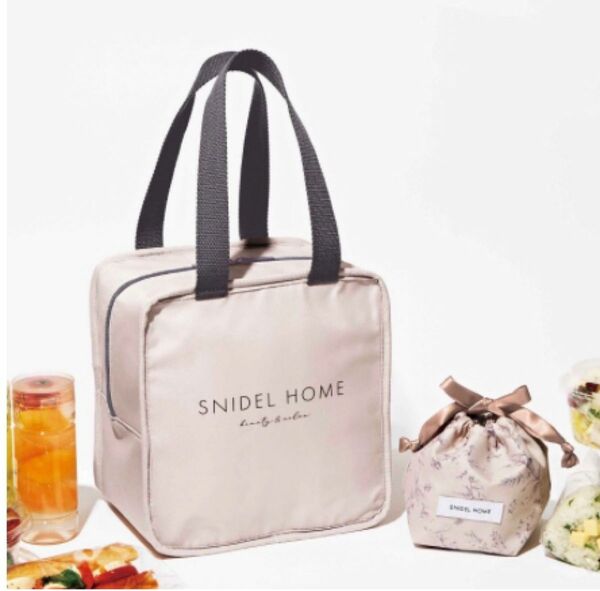 sweet6月号付録 SNIDEL HOMEバッグ&おむすび巾着2点セット SNIDEL