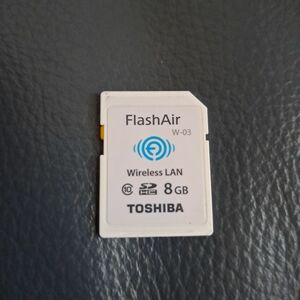 絶版品　TOSHIBA Flashair 8GB Wi-FiSDカード　日本製