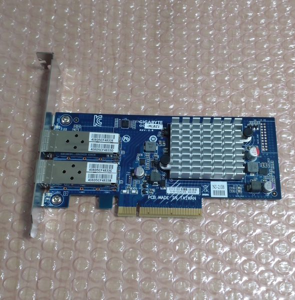 ★送料無料★ GIGABYTE NEC 10GBASE Adapter (SFP+/2ch) GC-MLBZ1 / N8104-149 / 動作確認済み / T075