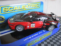 ■【美品】Scalextric スケーレックス 1/32 スロットカー LOTUS EVORA GT4　_画像3