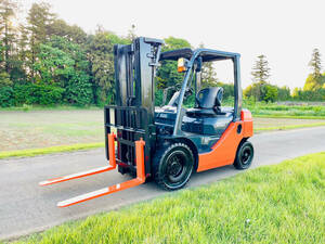  forklift Toyota 8FG20 1865hno- punk 2 ton engine forklift 3 step Must![ all country delivery possibility ]