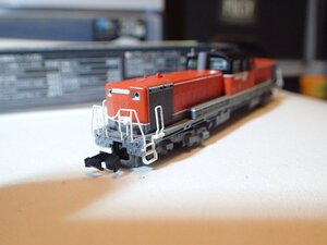 加工品・美品 TOMIX 2218 DD51 JR貨物新更新車 1両 フライホイール搭載 電球色LEDライト DD51-1803 Nゲージ ディーゼル機関車