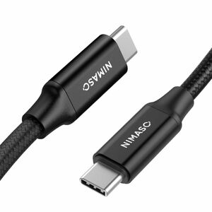 NIMASO USB C Type C ケーブル (Gen2)【100W/5A急速充電 USB3.1 PD対応 