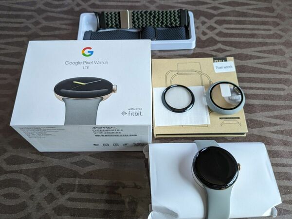 Google Pixel Watch LTE Gold 美品