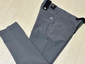  новый товар * Adidas Golf EX стрейч боковой Zip карман ремень имеется . пот скорость . конические брюки * весна лето * серый *w82* стоимость доставки 185 иен 