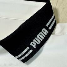新品◆プーマ ゴルフ PUMA GOLF 1948プリント 吸水速乾 半袖ポロシャツ/ブラック×ホワイト/サイズXL/送料185円_画像3