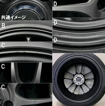 深溝★ENKEI PF01&225/45R18 ヨコハマ ECOS ES31 4本 240501-S2 クラウン カムリ プリウスα リーフ レヴォーグ/5H 114.3*18インチホイール_画像9