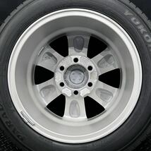 23年製新品★215/60R17C 109/107S ヨコハマ パラダ PA03＆美品後期150プラド純正アルミ 4本 SB240423-S2 200系ハイエース/LTホワイトレター_画像9