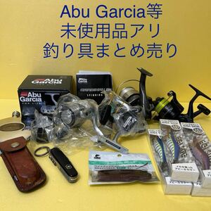 Abu Garcia アブガルシア CYNOS サイノス等　リール　ルアー　その他　釣り具等　まとめ売り　未使用アリ　