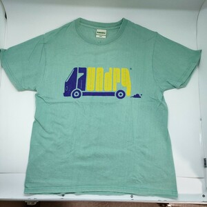 Laundry 水色 半袖Tシャツ Ｓサイズ USA製 ランドリー LaundryVan プリントTシャツ ユニセックス