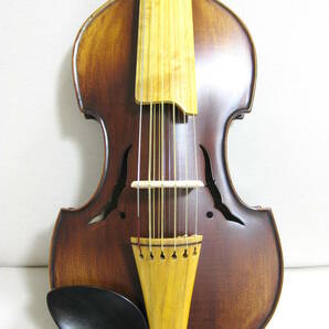 【古楽器】 ヴィオラ・ダモーレ 6+6弦 新品弓・ケースセット メンテナンス・調整済み