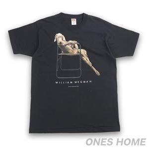 90s William Wegman Tシャツ デッドストック ウィリアム ウェグマン フォトグラファー アート vintage ヴィンテージ 希少