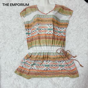 エンポリウム　THE EMPORIUM 夏っぽチュニック　薄手　 ワンピース　サイズL