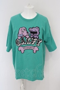 LAND by MILKBOY / GALFYコラボ仲良しTEE 大型犬（XL） グリーン O-24-04-30-112-MB-TO-OW-OS